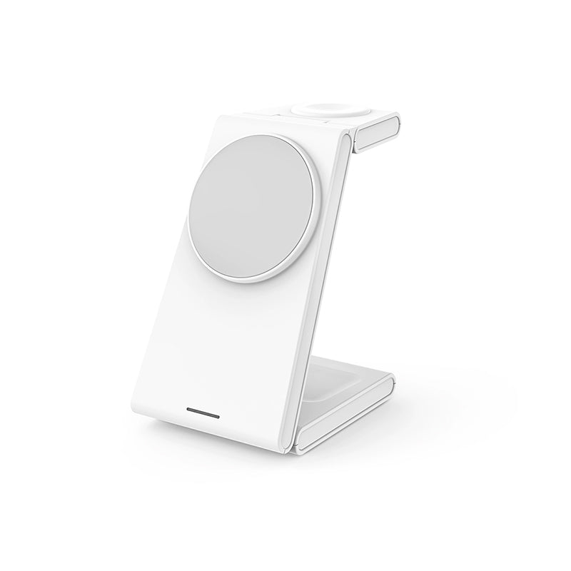 iPhone、Watch、AirPods用マグネット式3in1充電器