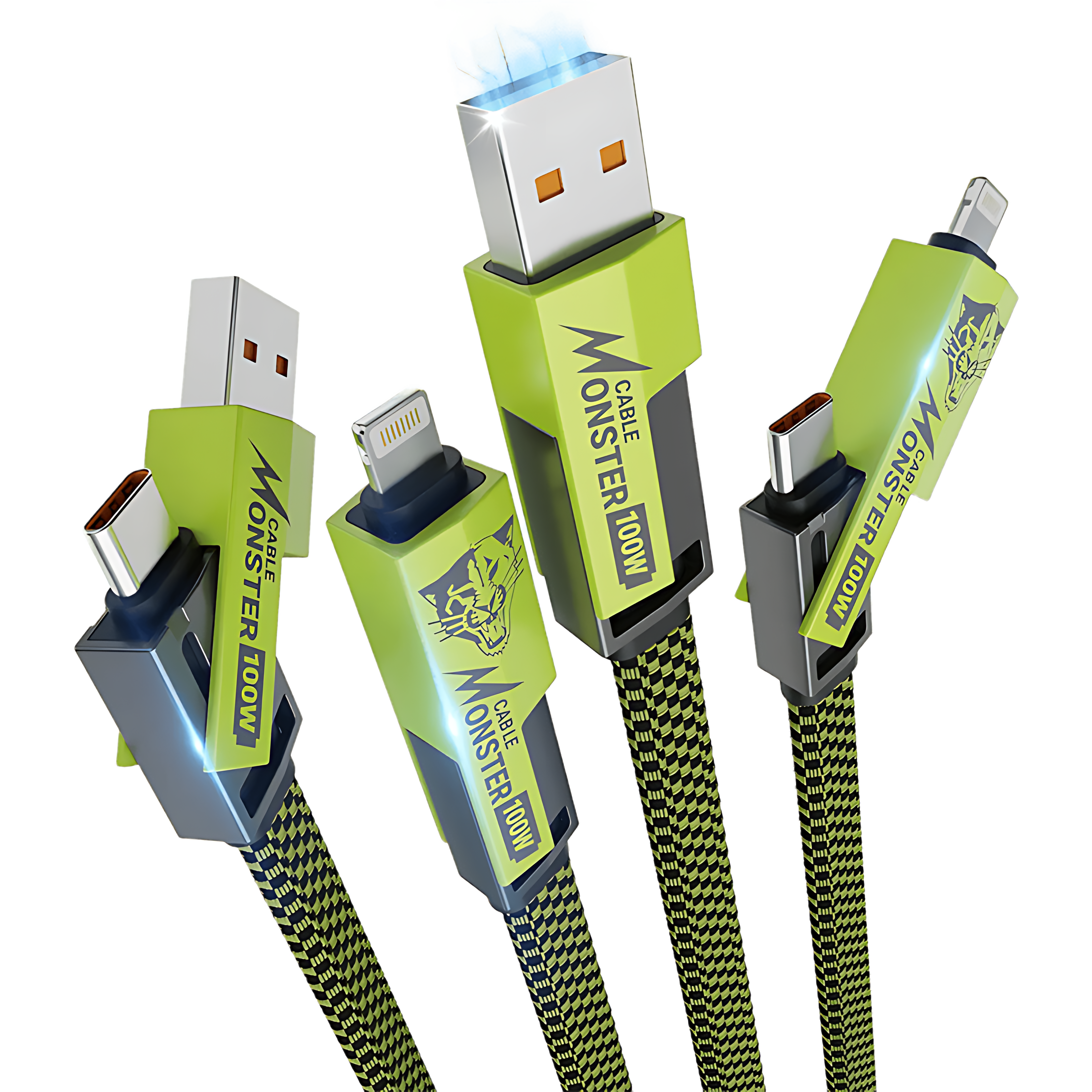 4-in-1 USB-C Fast Charging Cable for All Devices