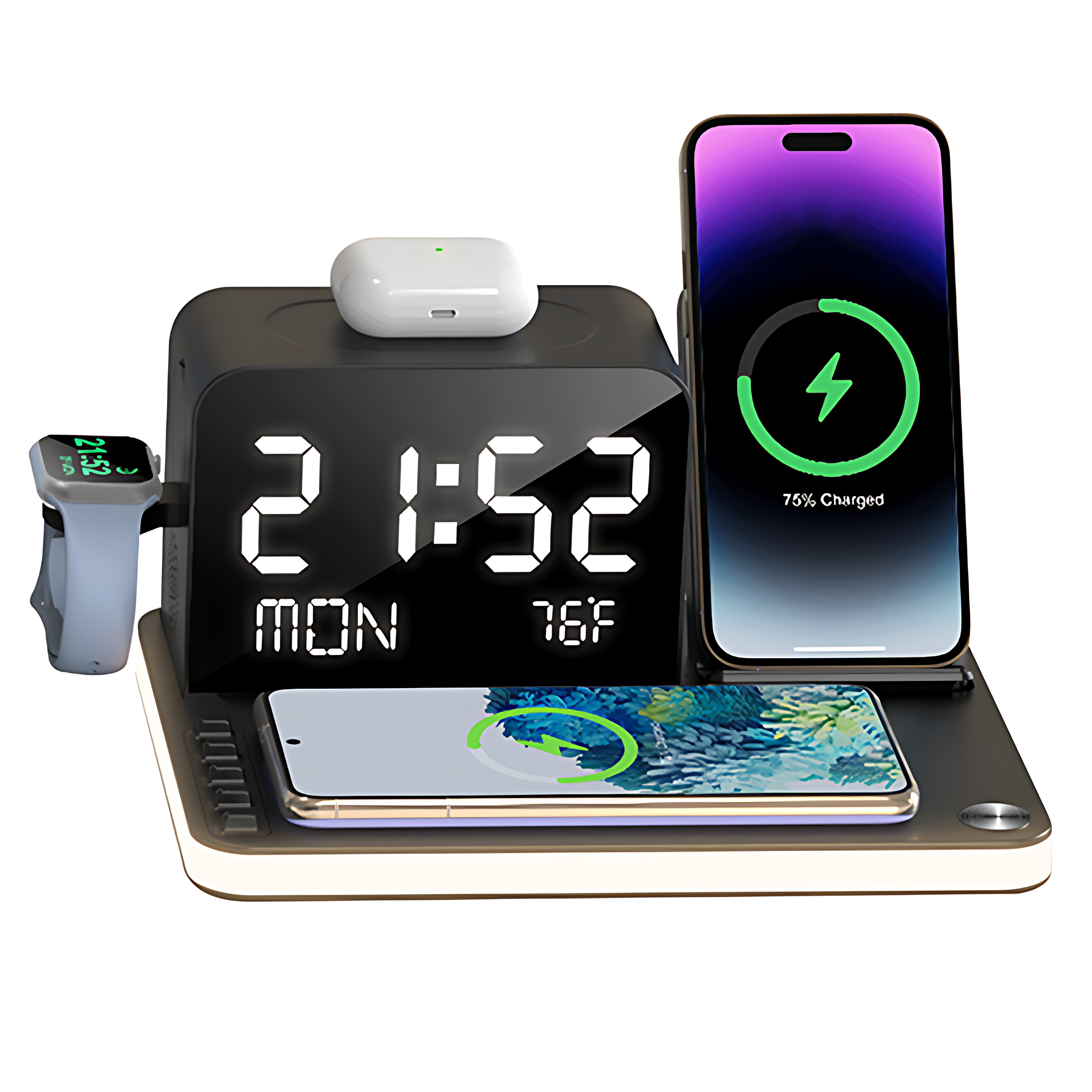 Acer 7-in-1 Wireless Charger Stand for Apple