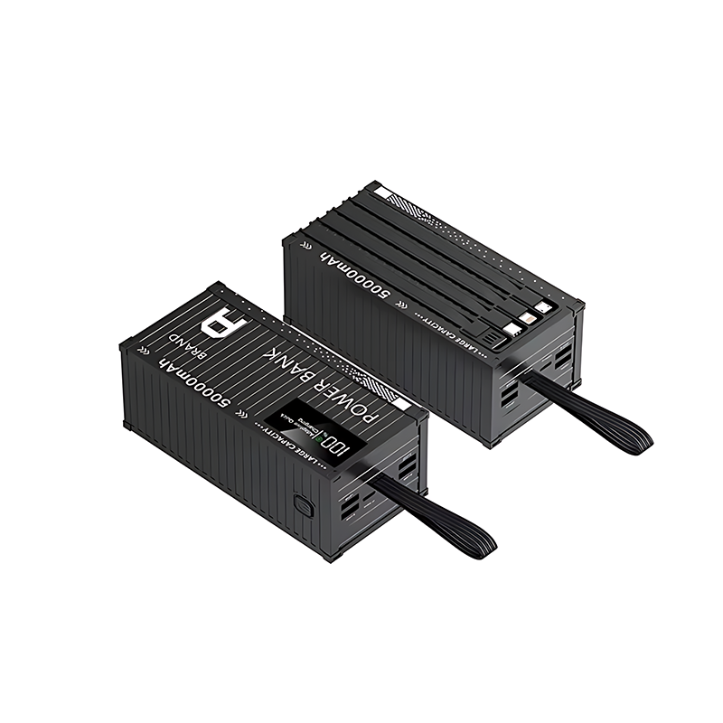 50000mAh PD22.5W Power Bank with Built-in Cables