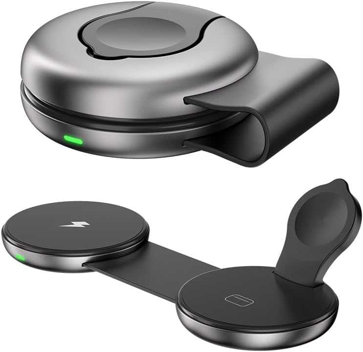 3 in 1 Portable Foldable Wireless Charger for Apple Devices