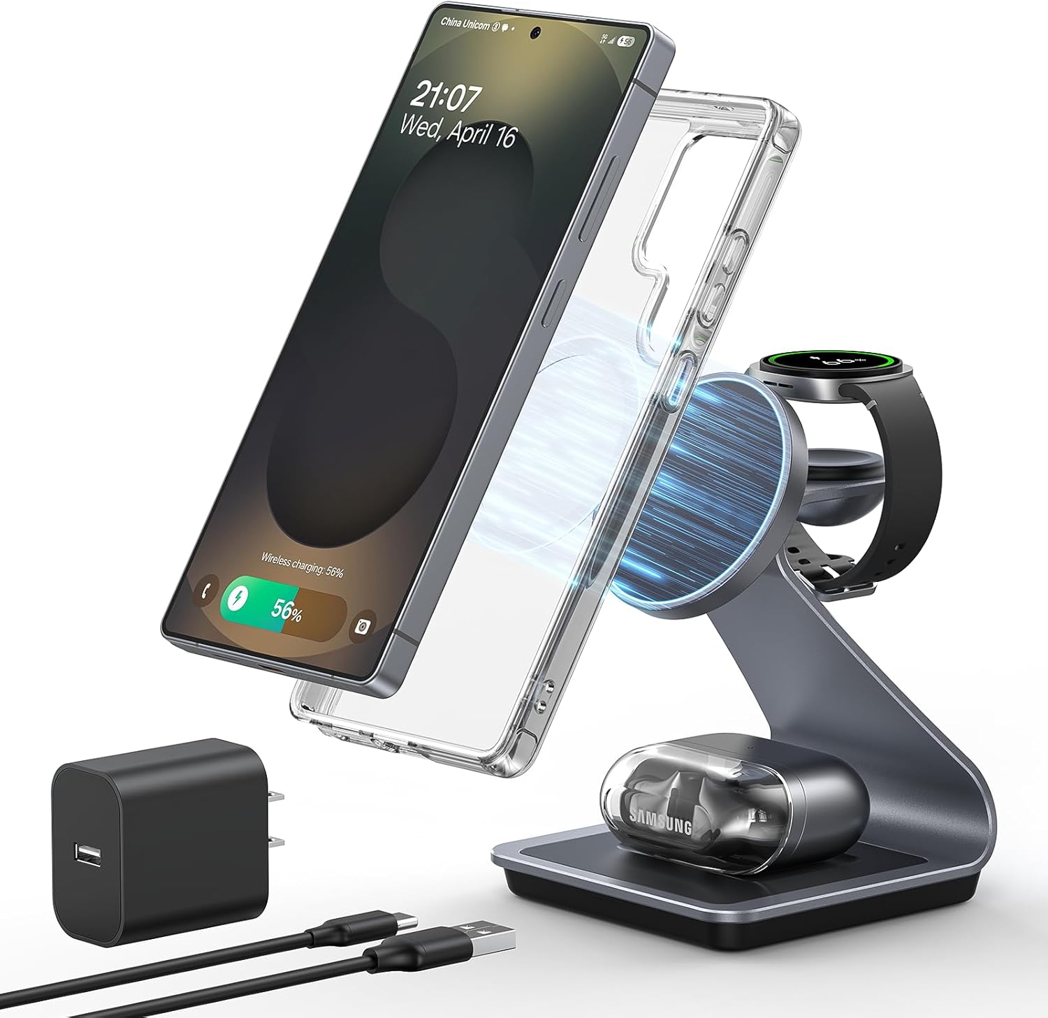 3-in-1 MagSafe Charger Stand (Samsung Devices)