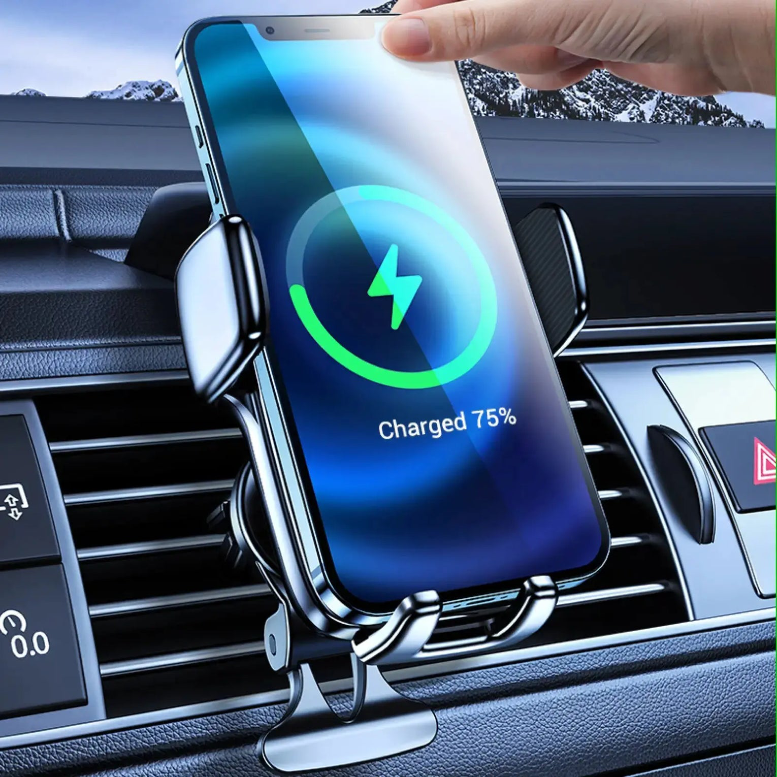 15W Wireless Car Charger & Mount