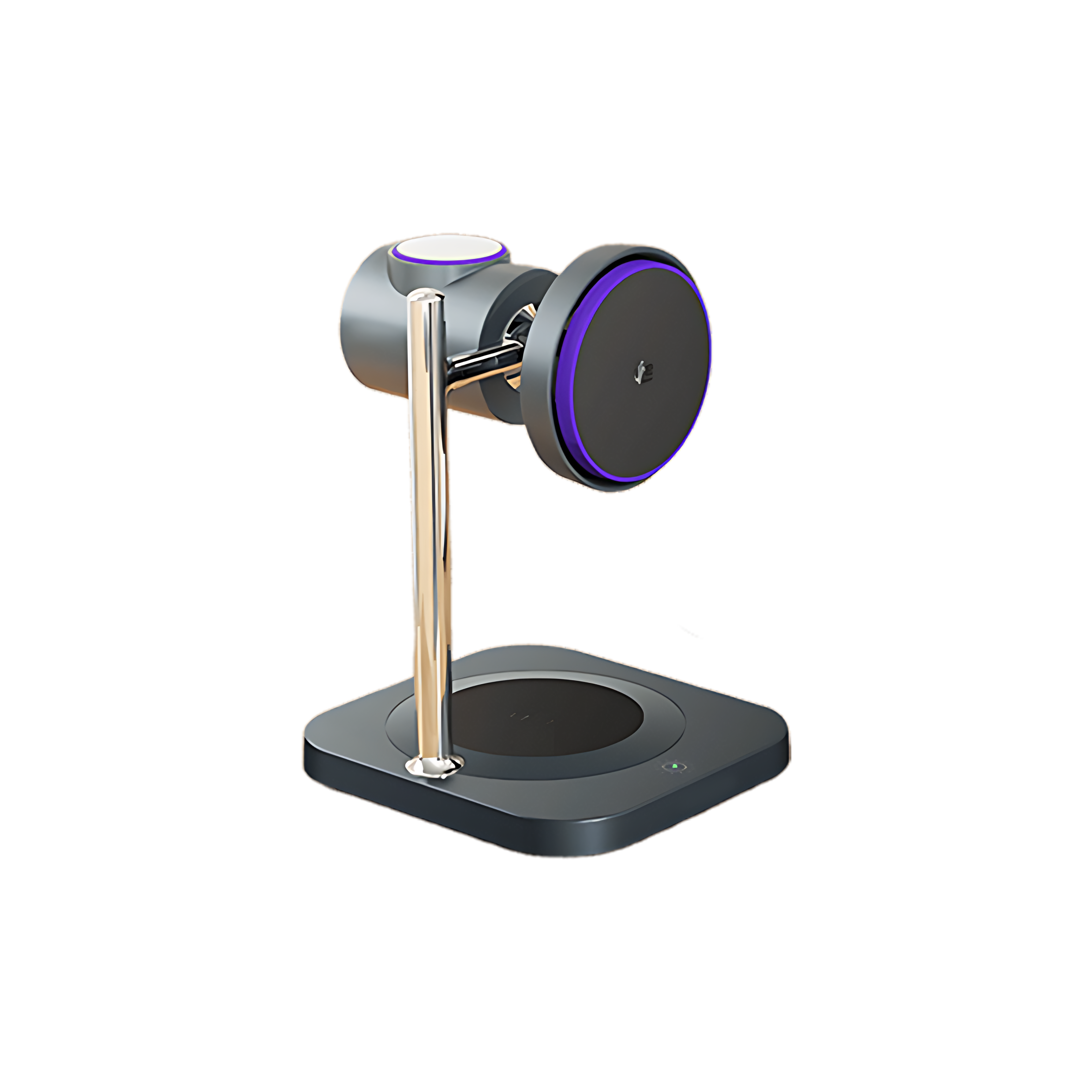 25W Qi2.2 Magnetic Charging Stand: 3-in-1 with Cooling Fan