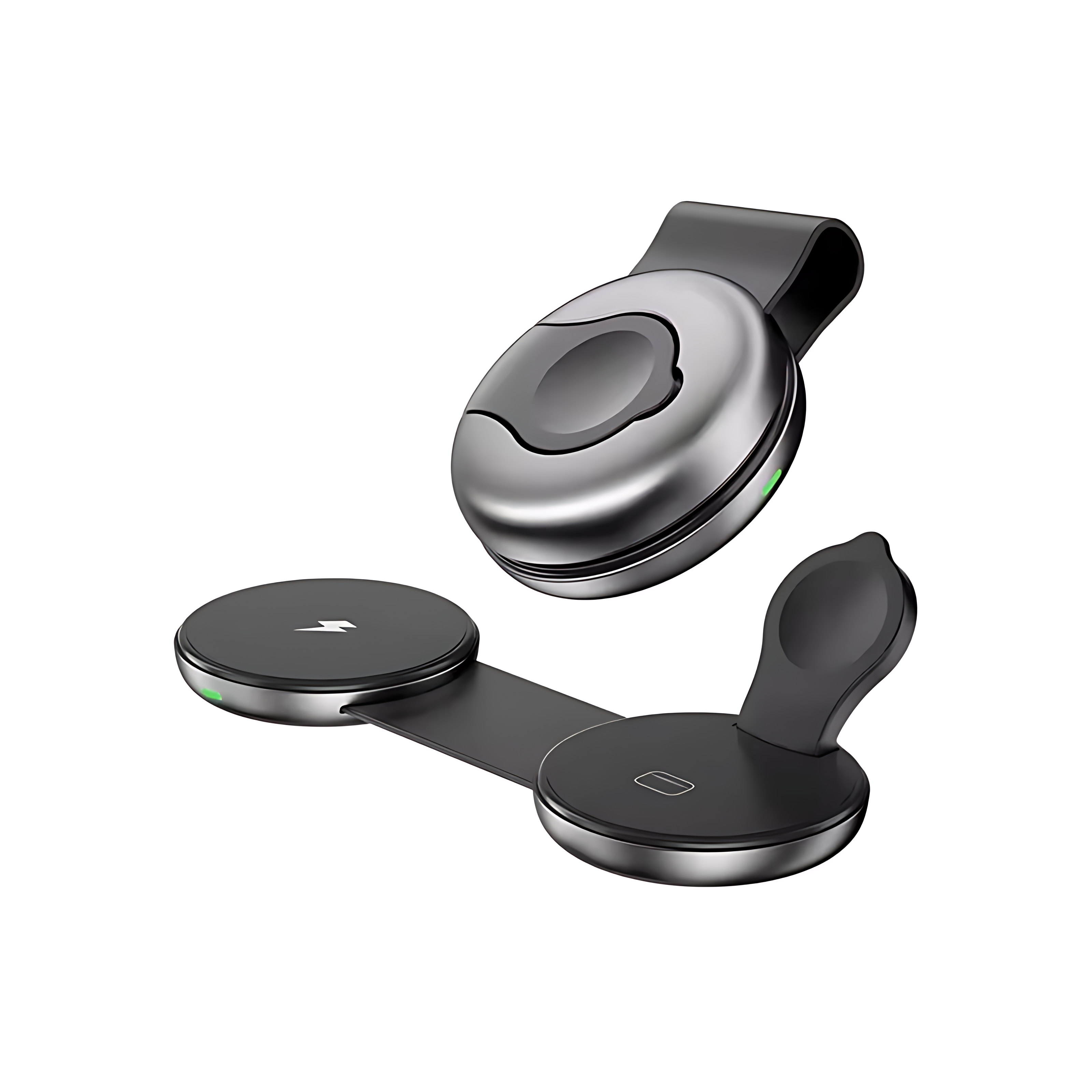 3 in 1 Portable Foldable Wireless Charger for Apple Devices