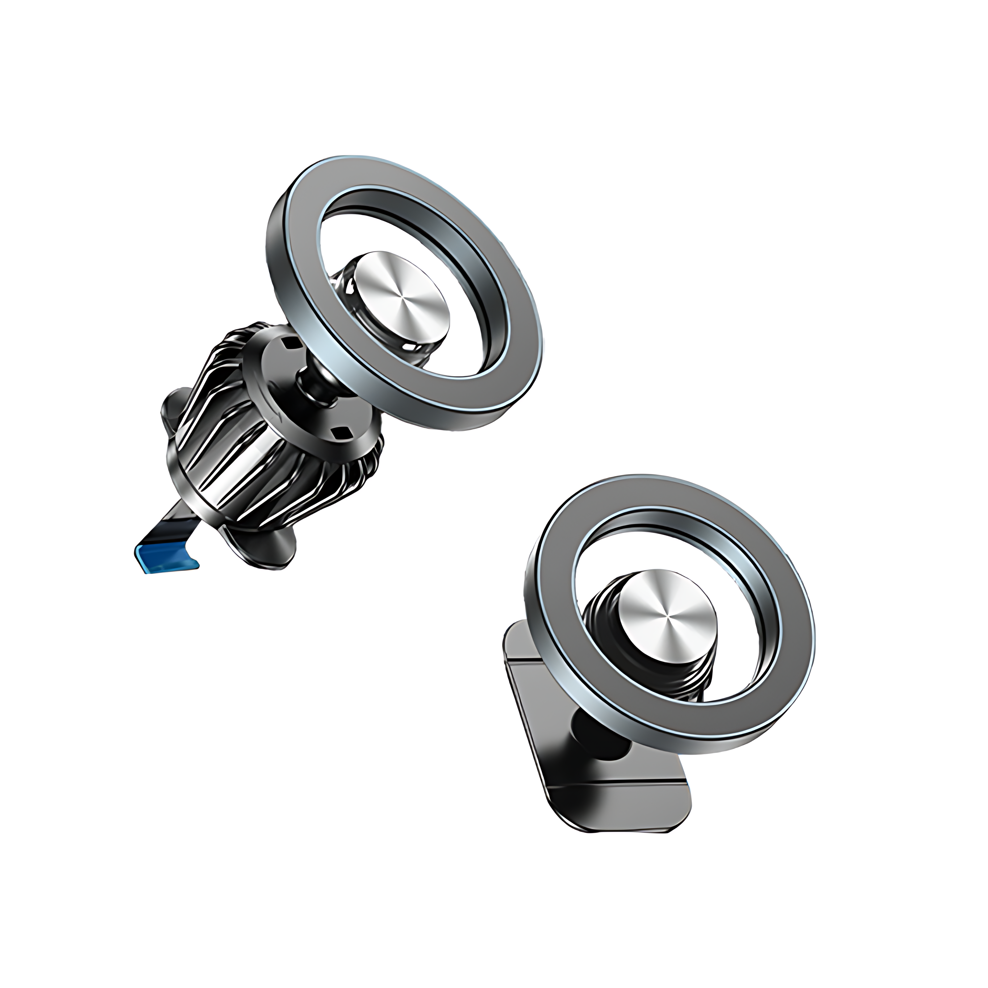 MagSafe Car Mount: 20 Strong Magnets (Black)