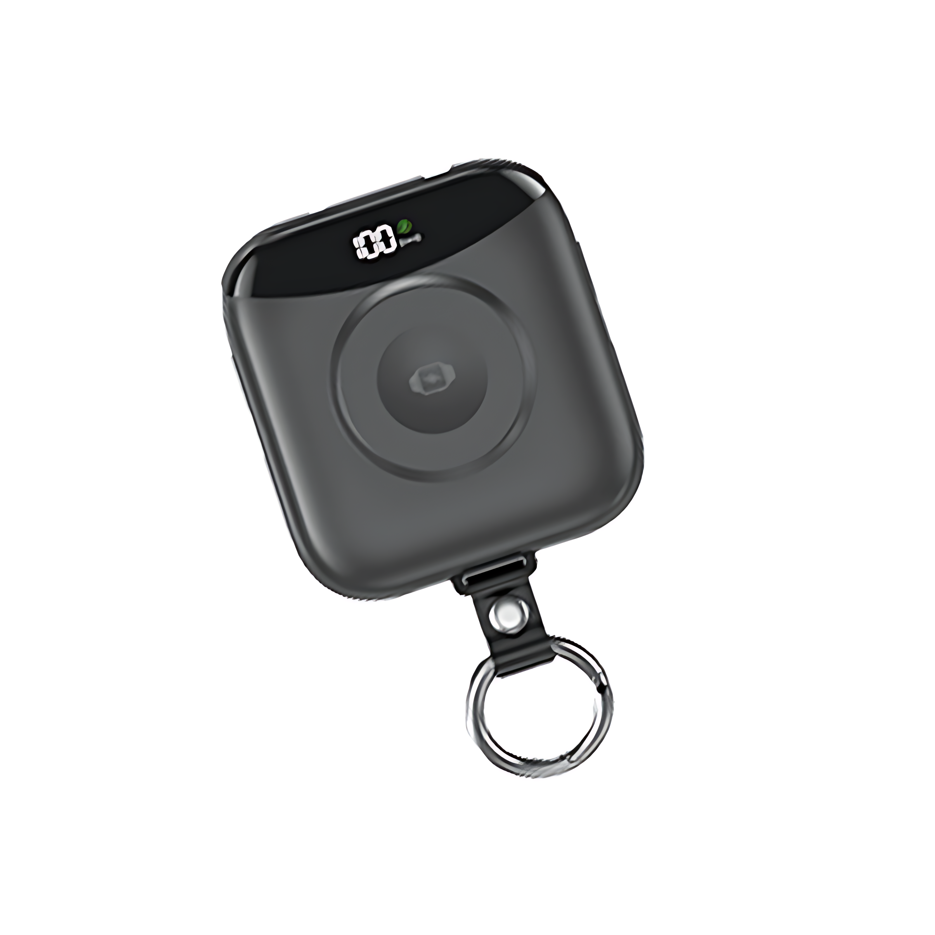 22.5W Fast Charging Power Bank: 10000mAh, Built-in Cables & LED