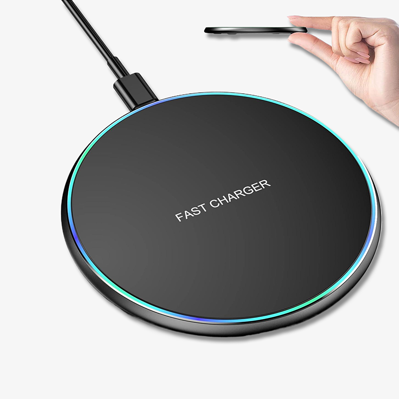 15W Wireless Charging Pad – For iPhone, Samsung & More