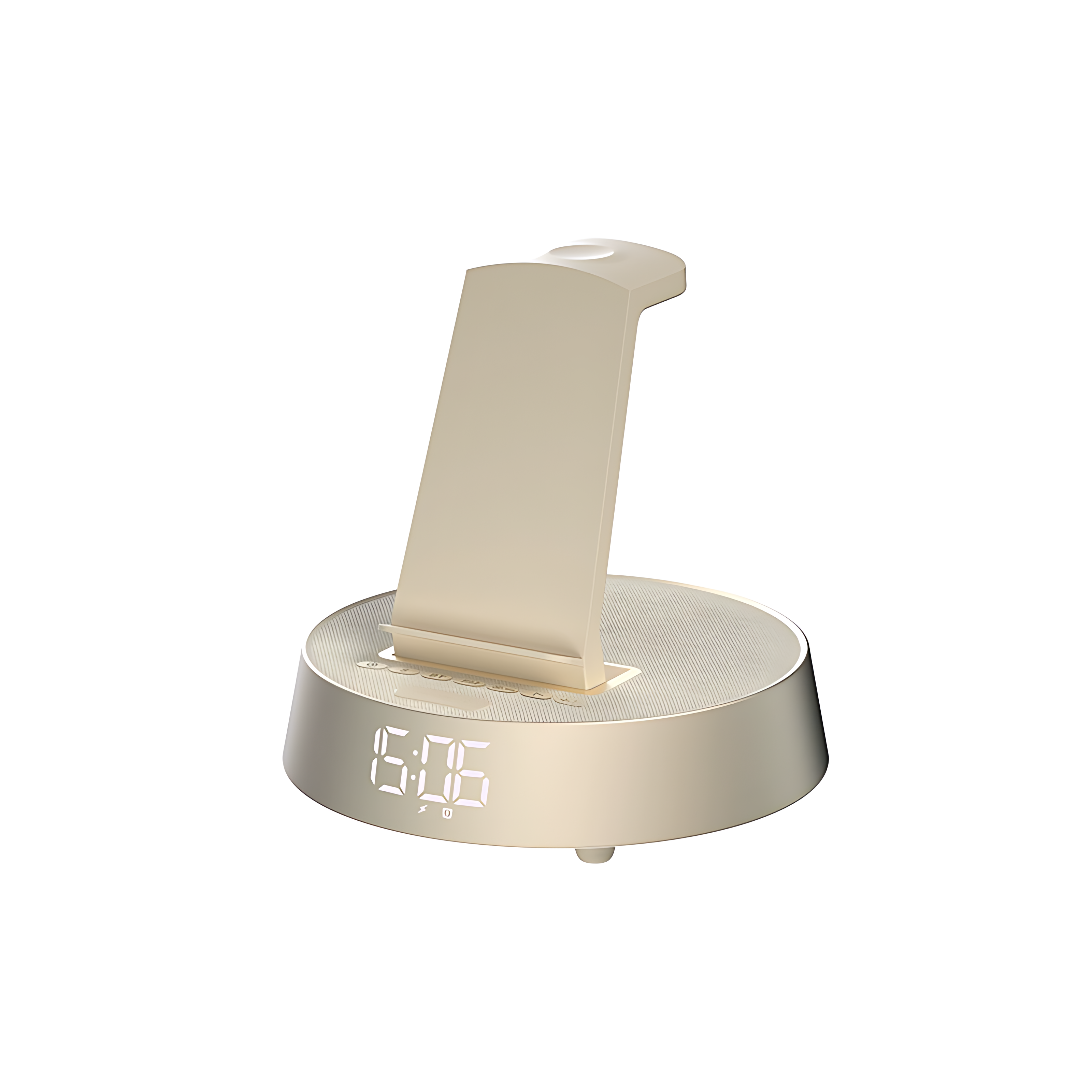 Wireless Charging, Dimmable Night Light & Bluetooth Speaker