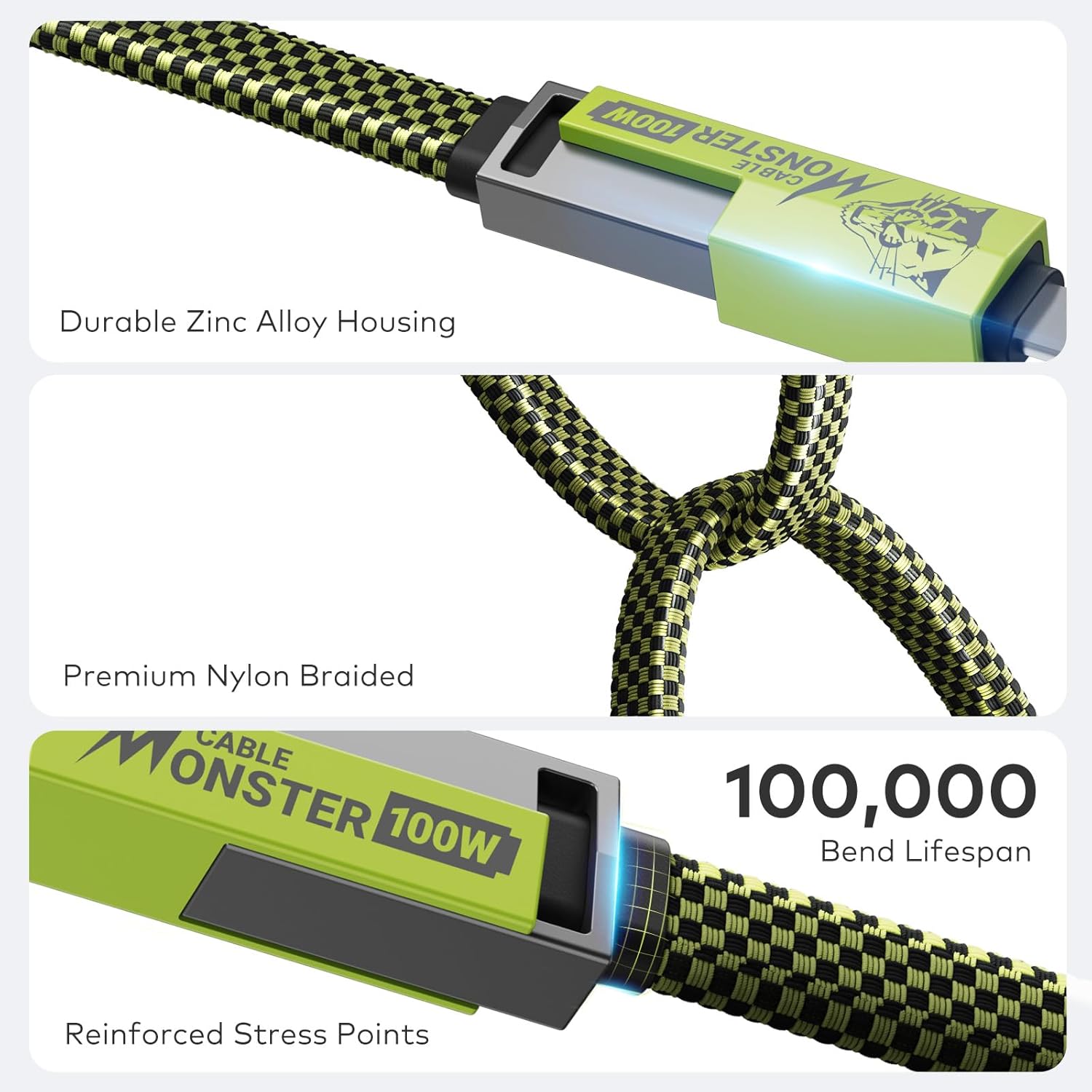 4-in-1 USB-C Fast Charging Cable for All Devices