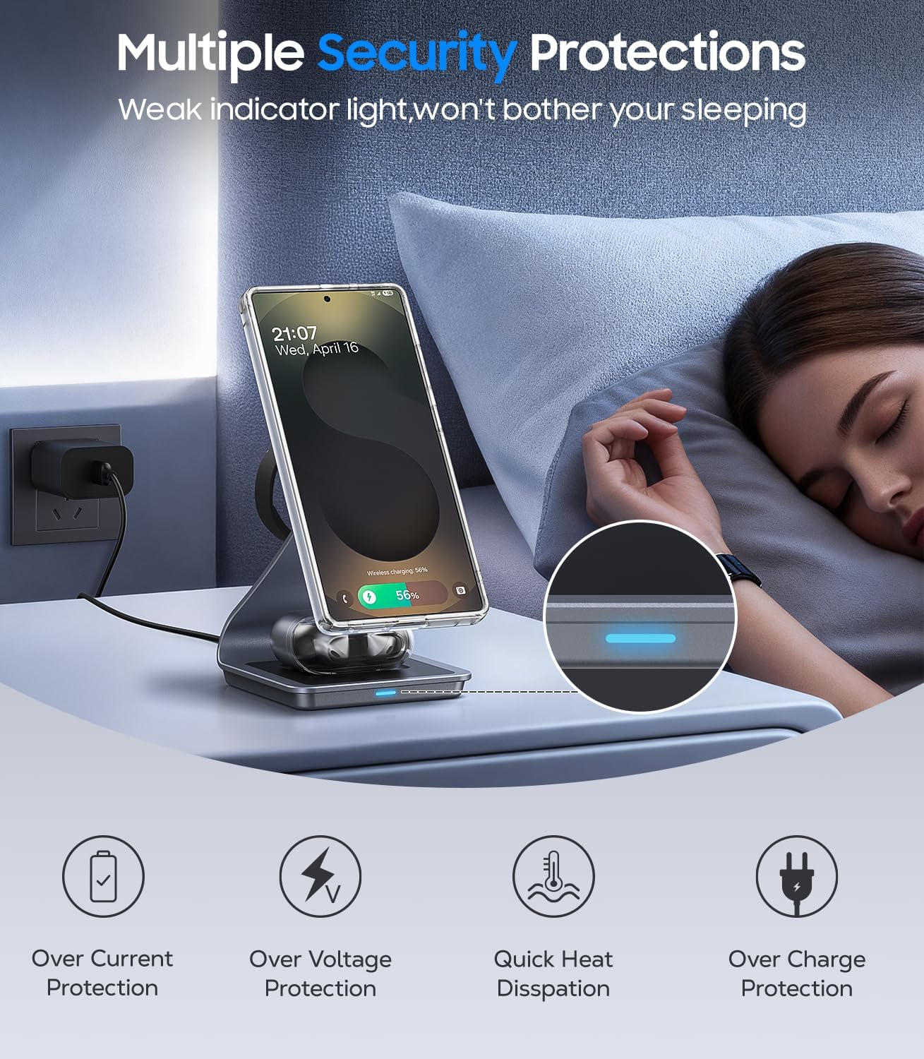 3-in-1 MagSafe Charger Stand (Samsung Devices)