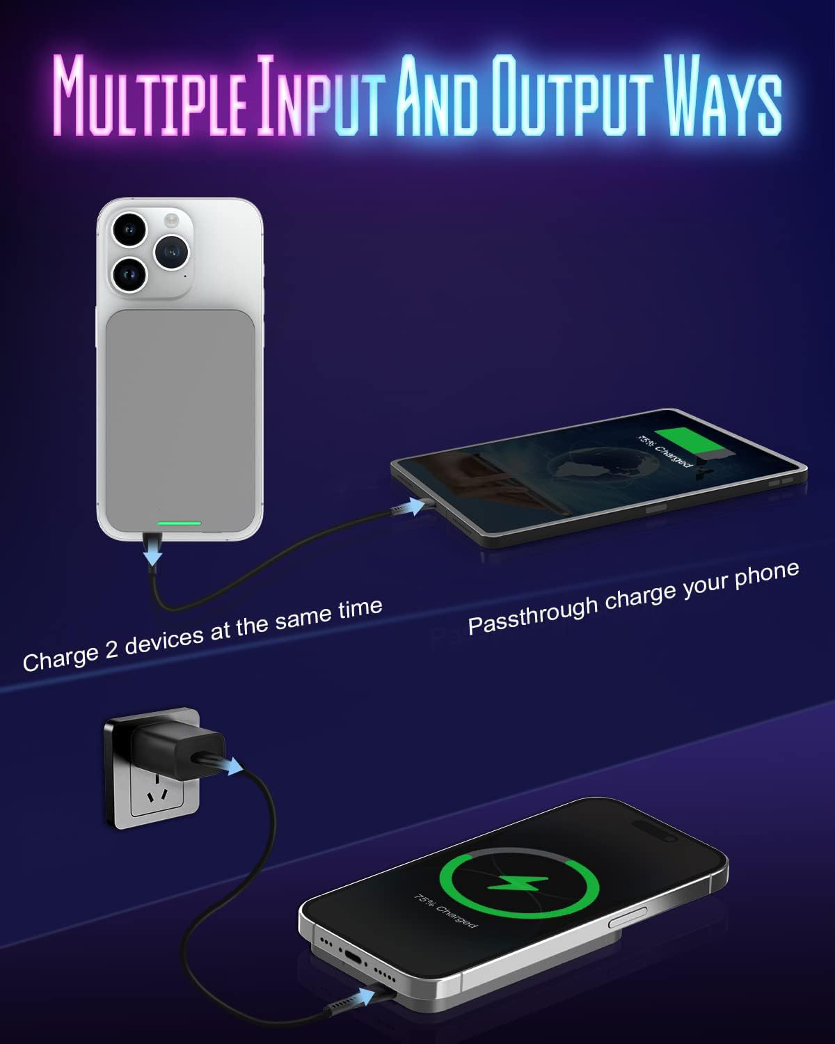 Magnetic Power Bank – 20W Fast Charge