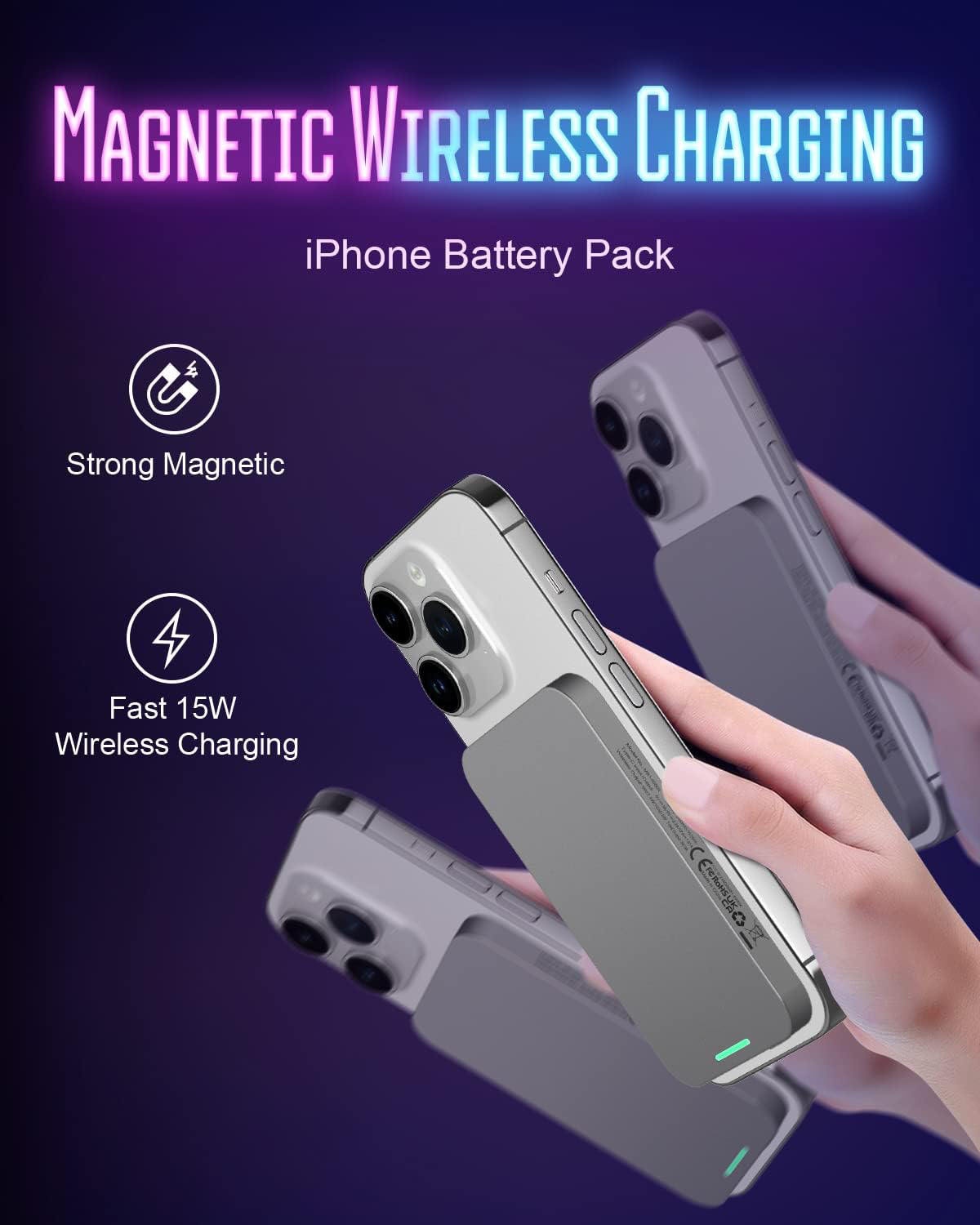 Magnetic Power Bank – 20W Fast Charge