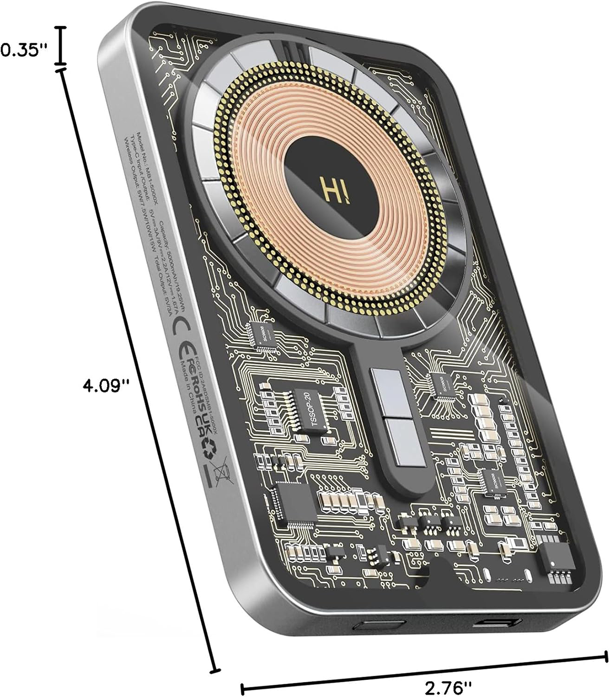 Magnetic Power Bank – 20W Fast Charge