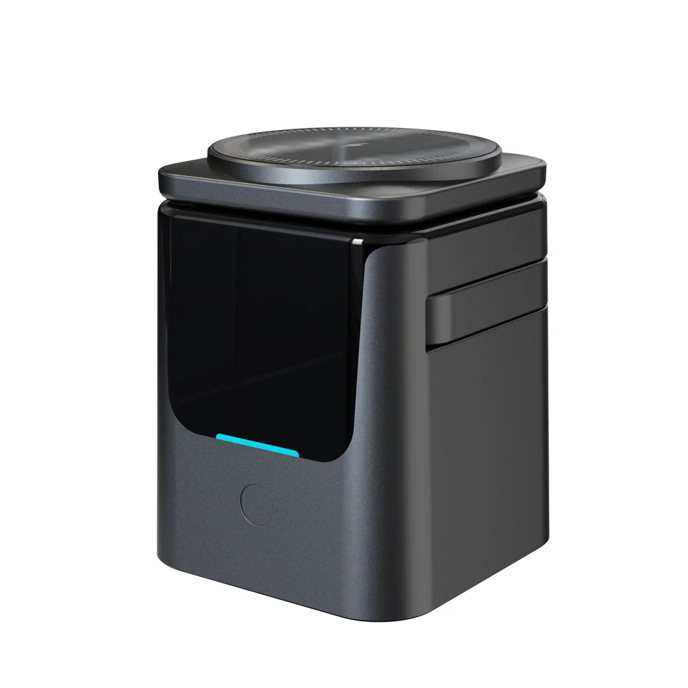 Apple製品用 15W 3-in-1 マグネット式折りたたみキューブ充電器