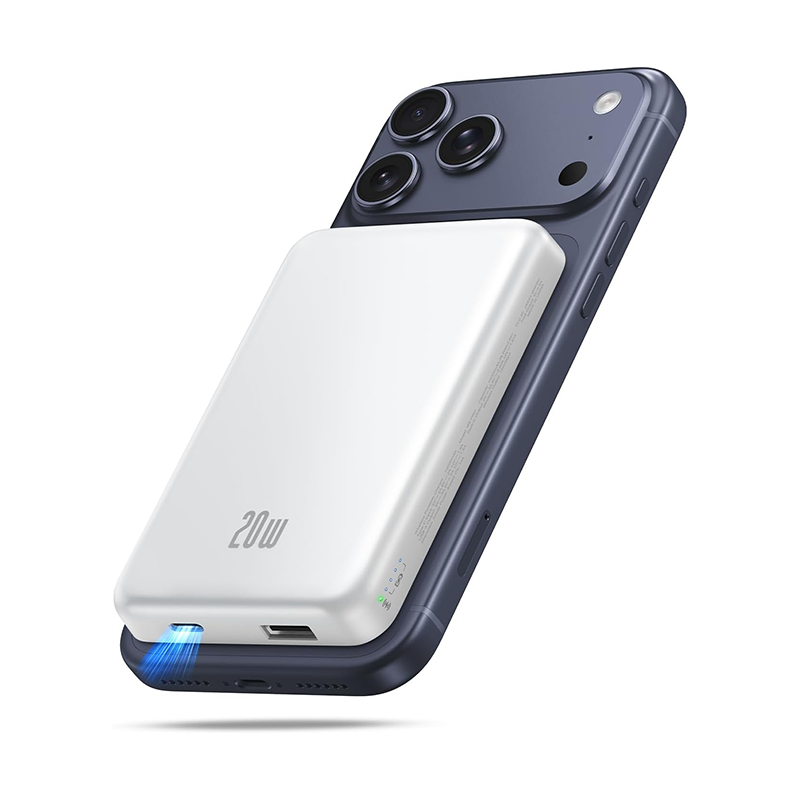 MagSafe 10000mAh Power Bank: 20W USB-C Fast Charging